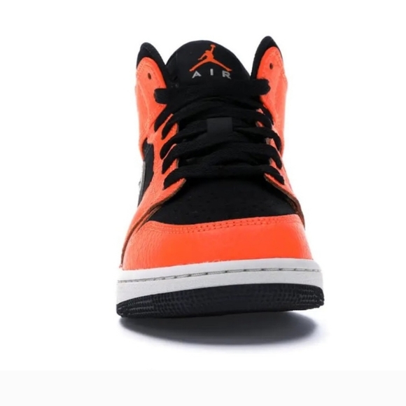 Nike Air Jordan 1 Mid Black Cone - 10.5 - Picture 2 of 11